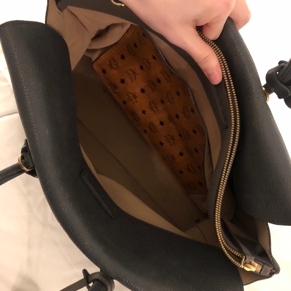 SOLD MCM Milla Large Leather Tote - Picture 5 of 8